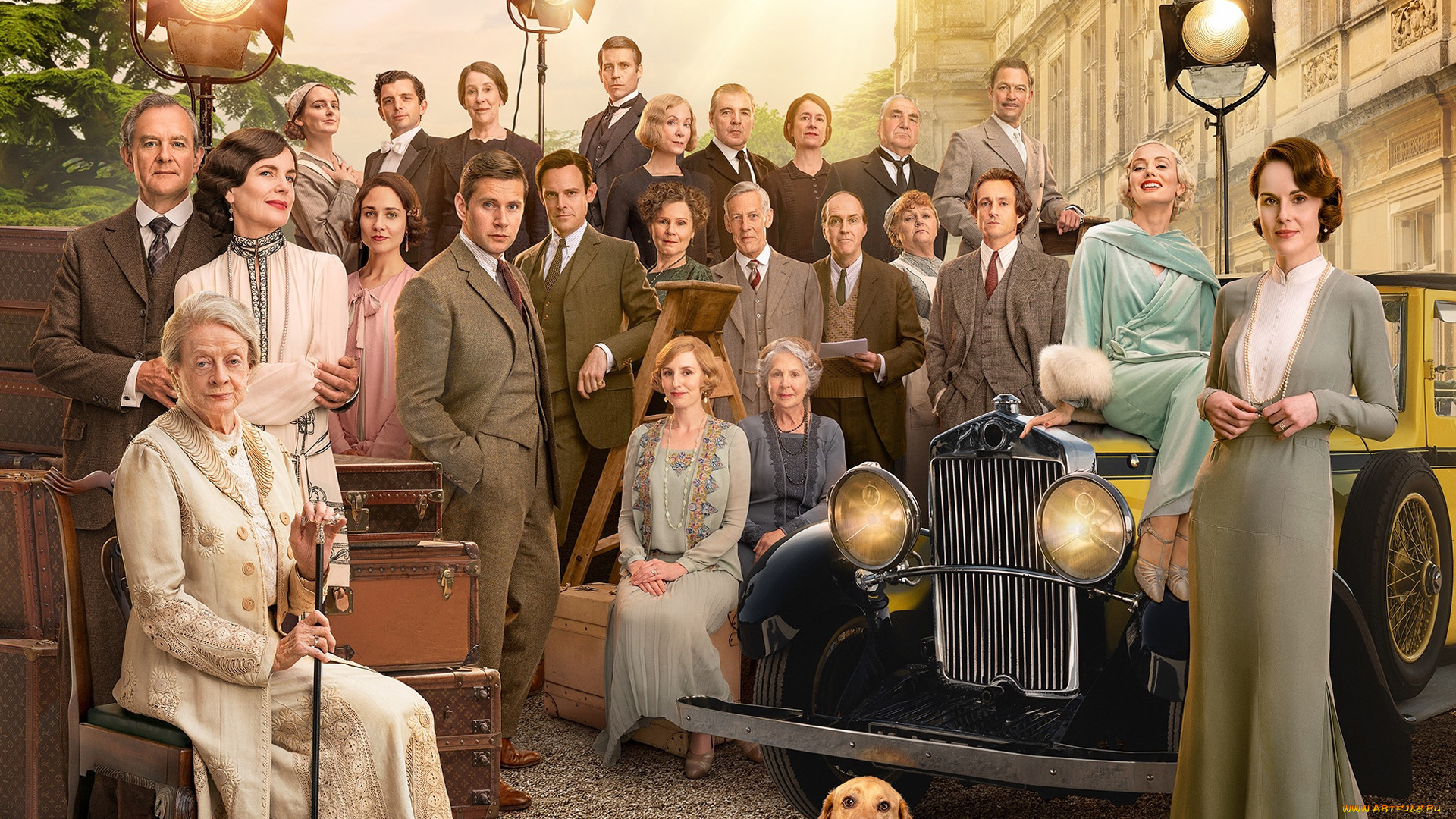 downton abbey,  a new era || 2022,  , -unknown , , maggie, smith, laura, haddock, matthew, goode, michelle, dockery, hugh, bonneville, tuppence, middleton, elizabeth, mcgovern, downton, abbey, a, new, era, , 2, , 